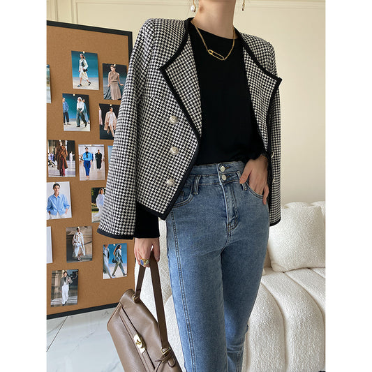 Vintage Designed Fall Short Jackets for Women