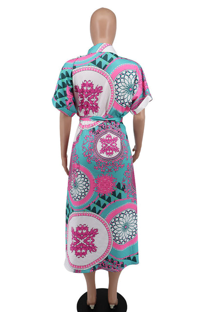 Summer Plus Sizes Shirts Dresses for Women