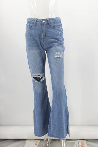 Casual Straight Women Autumn Jeans