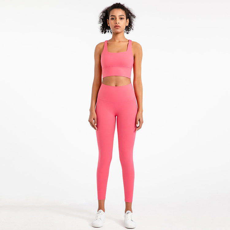 Sexy Women Outdoor Running Yoga Sets for Exercising