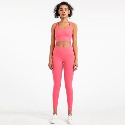 Sexy Women Outdoor Running Yoga Sets for Exercising