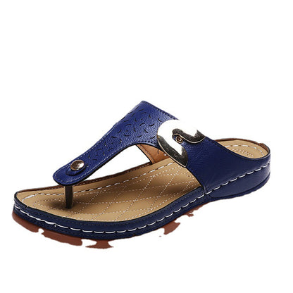 Summer Flip Flop PU Summer Beach Slippers