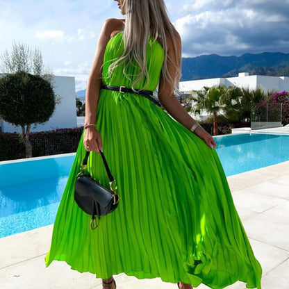 Summer Halter Backless Dresses