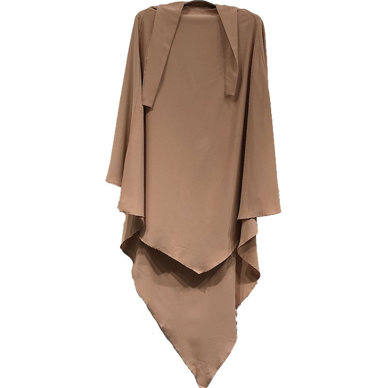 Women Plus Sizes Dresses with Scarf