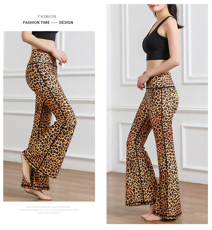 Casual High Waist Trumpet Yoga Pants for Women