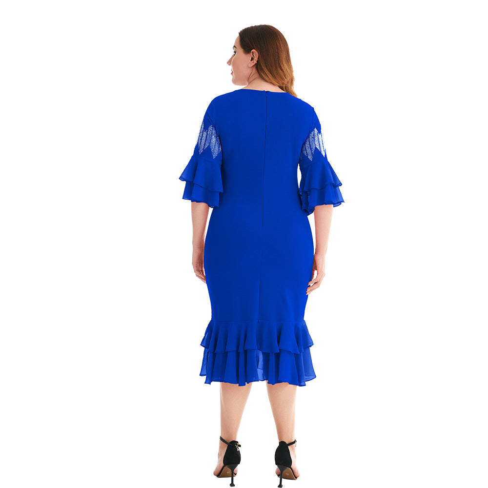 Designed Plus Sizes Mermaid Dresses
