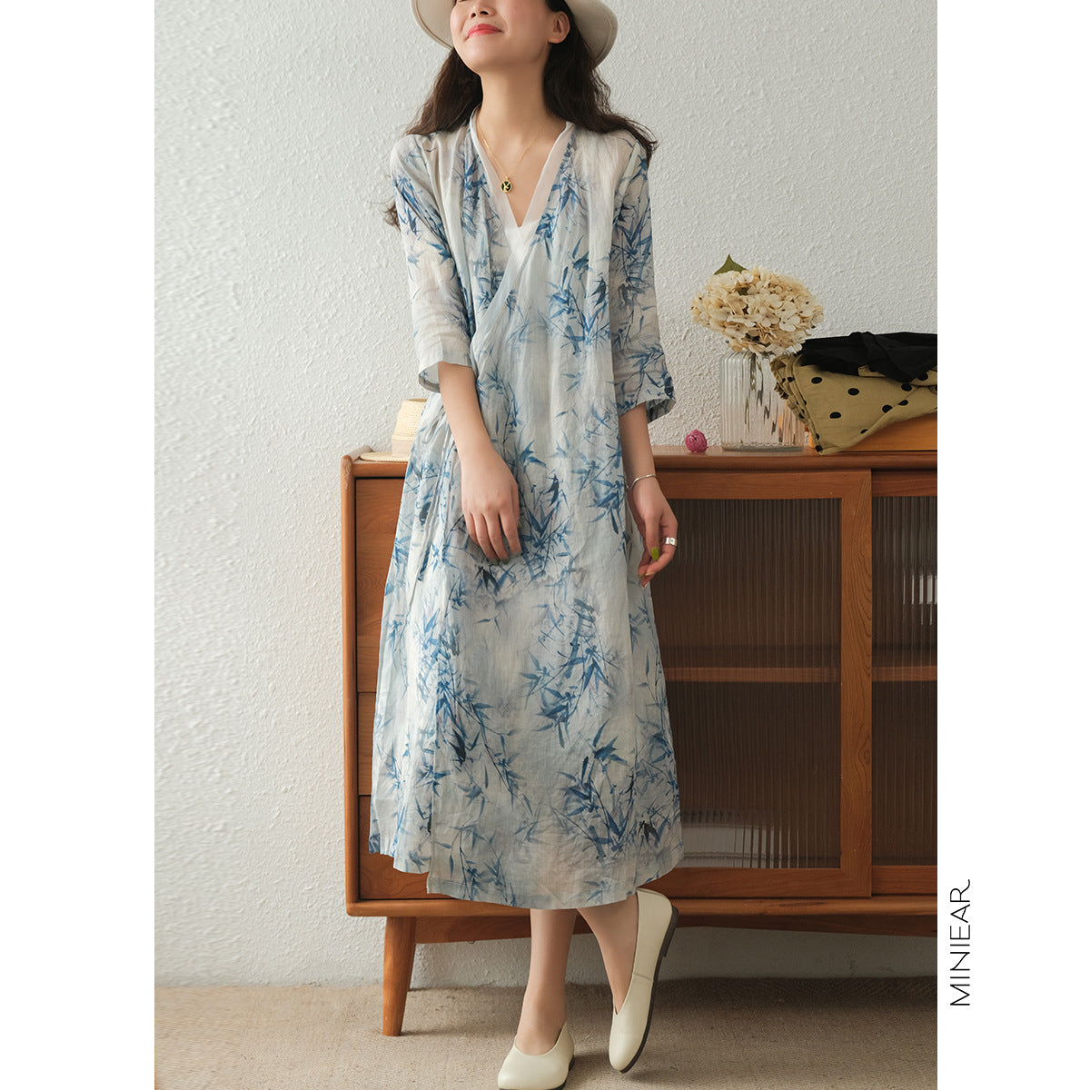 Vintage Lace Up Women Dresses