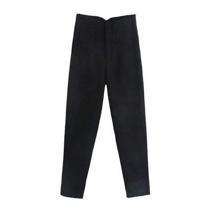Elegant High Waist Summer Slim Casual Pants for Women