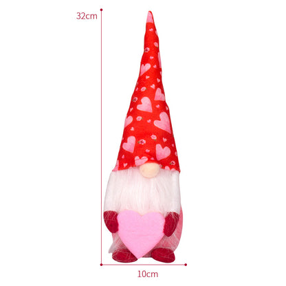 Cute Faceless Doll for Valentine's Day Wedding Day