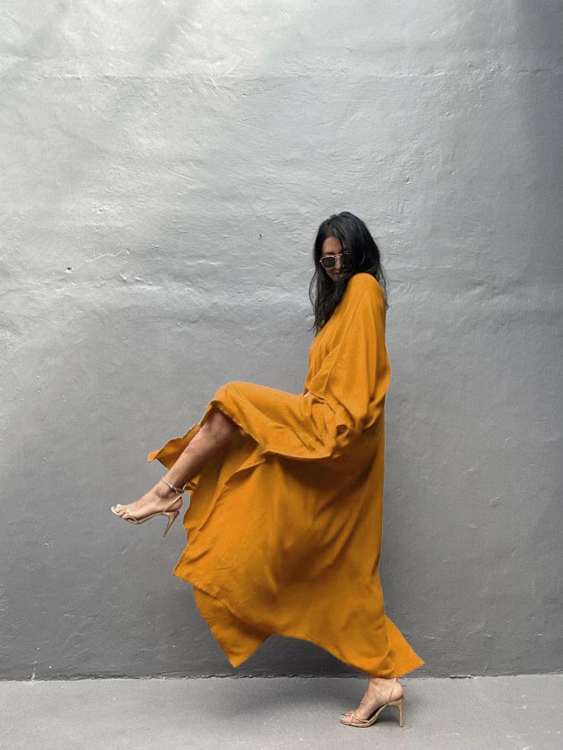 Casual Summer Holiday  Long Romper Cover Up Dresses