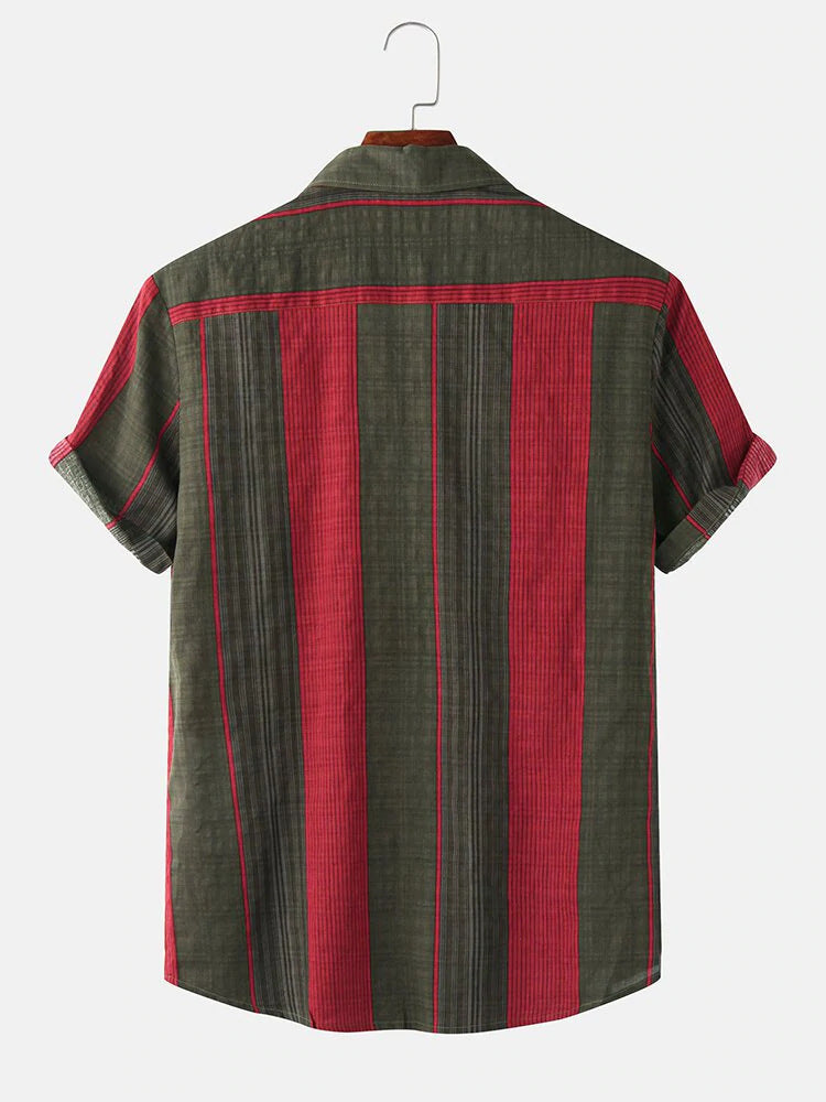 Summer Casual Short Sleeves Shirts for Men