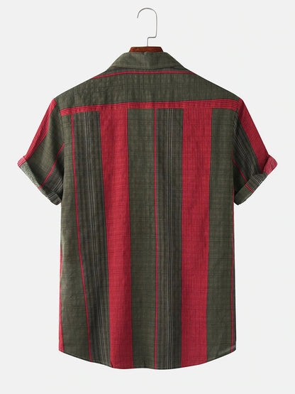Summer Casual Short Sleeves Shirts for Men
