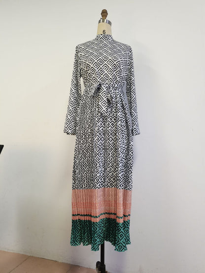 Elegant Round Neck Plus Sizes Dresses
