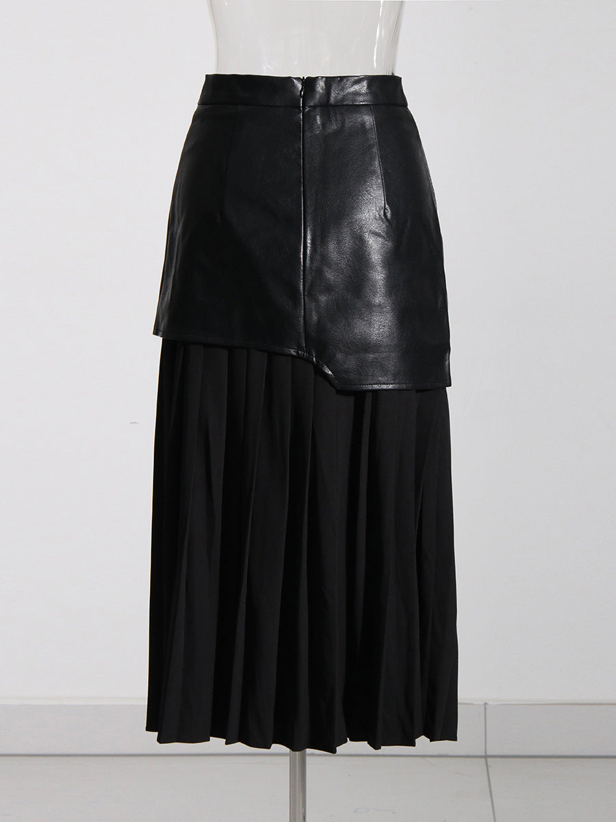 Designed Personality High Waist Irregular A Line Skirts