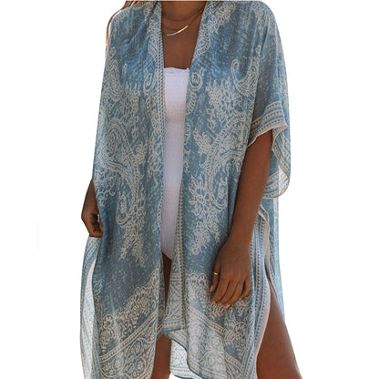 Summer Casual Chiffon Beach Cover Ups