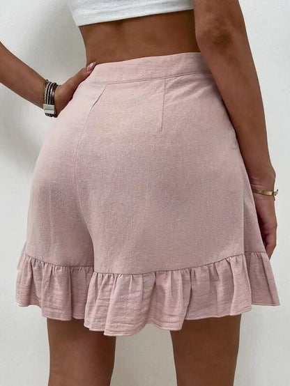Casual High Waist Summer Short Pants for Women