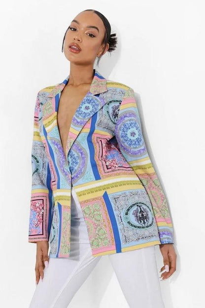Street Style Women Plus Size Blazers-STYLEGOING
