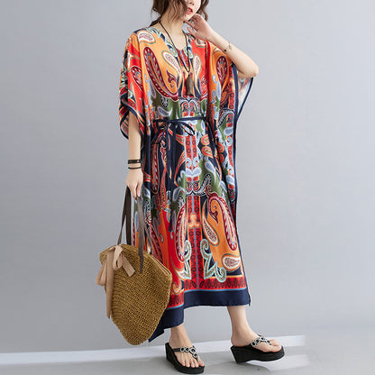 Casual Summer Plus Sizes Long Loose Dresses