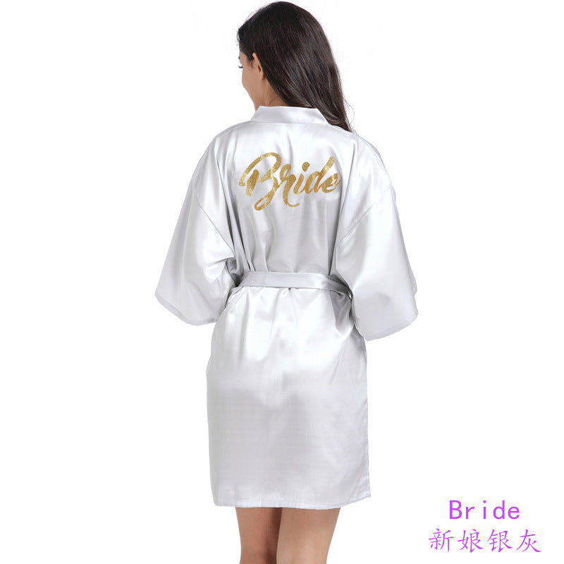 Women Wedding Bride Summer Night Gown