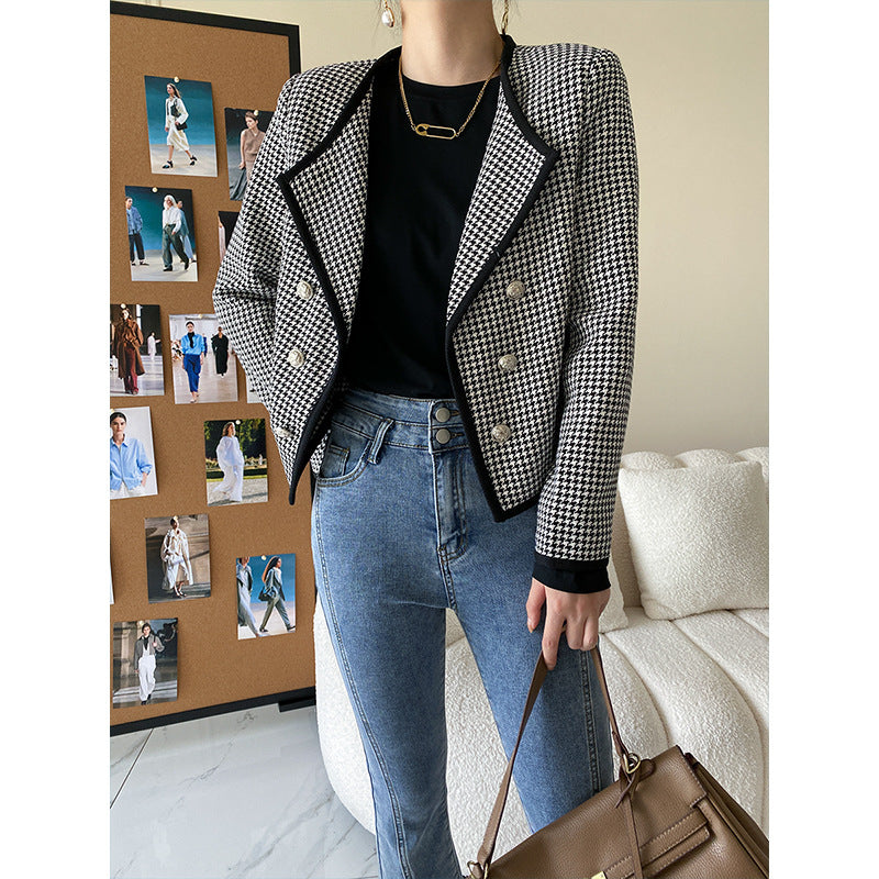 Vintage Designed Fall Short Jackets for Women