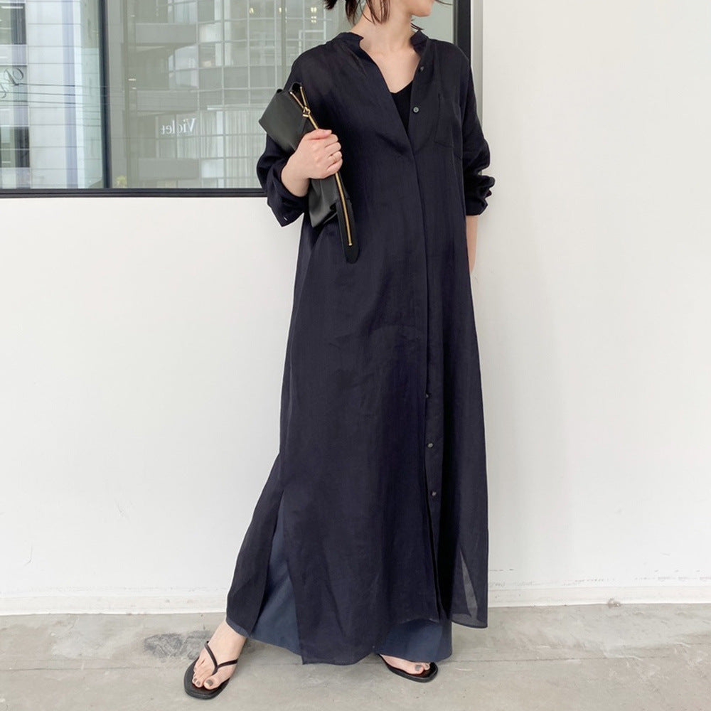 Casual Women Cozy Long Shirts Dresses