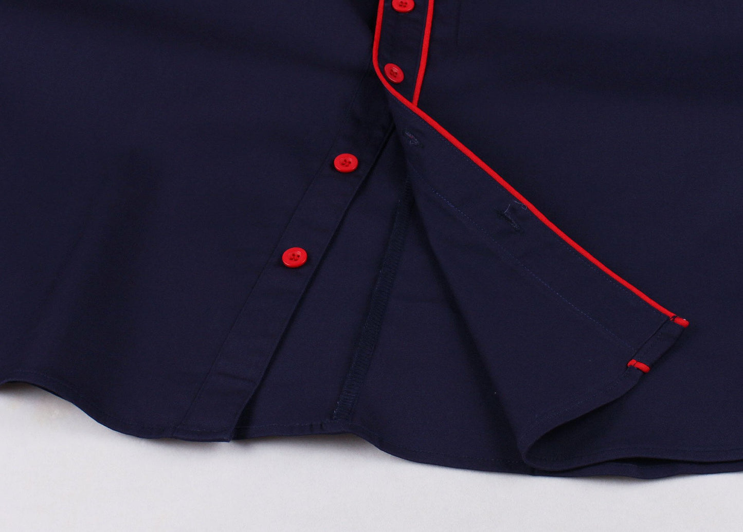 Vintage Short Sleeves Shirt Dresses-STYLEGOING