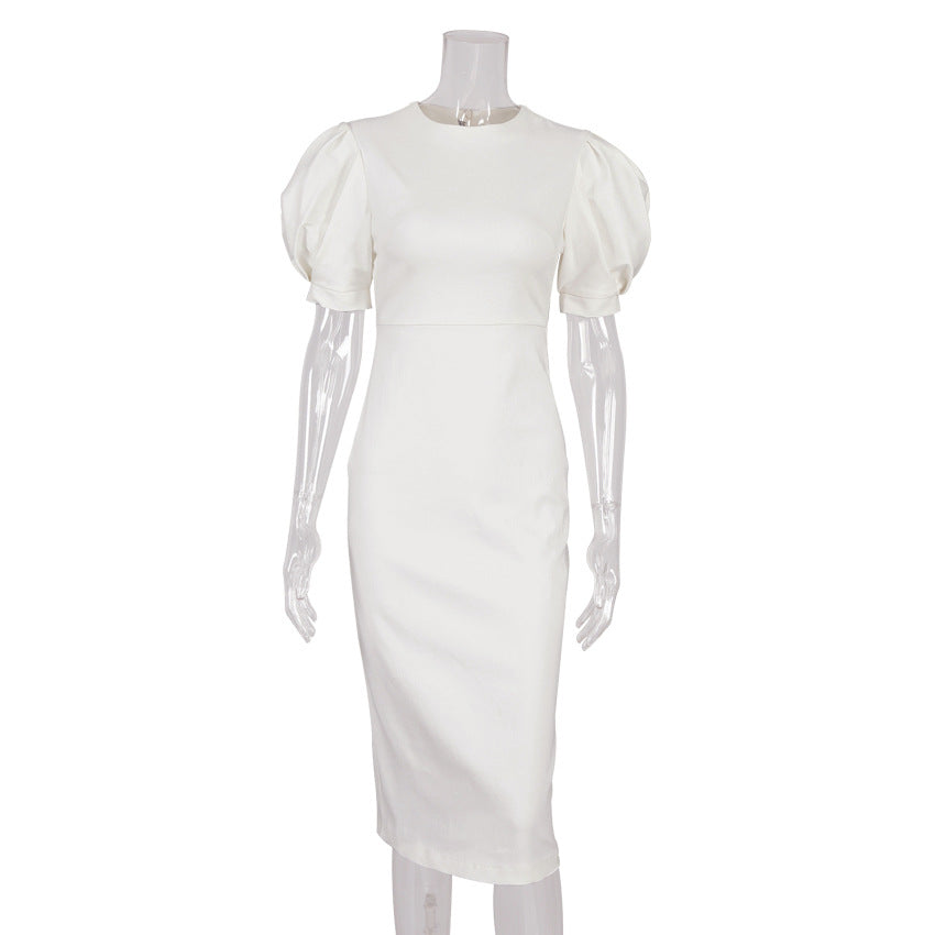 Elegant High Waist Sheath Dresses