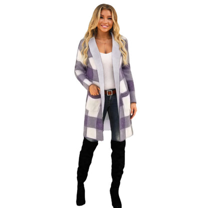Women Long Sleeves Long Hoodies Overcoat