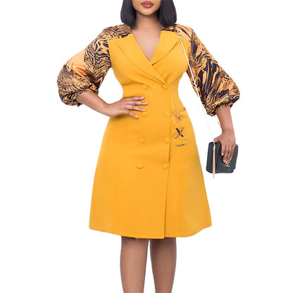 Fashion Plus Sizes Blazer Dresses