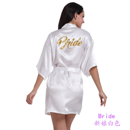 Women Wedding Bride Summer Night Gown