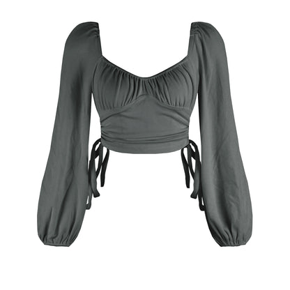 Fashion Knitted Sexy Women Short Tops