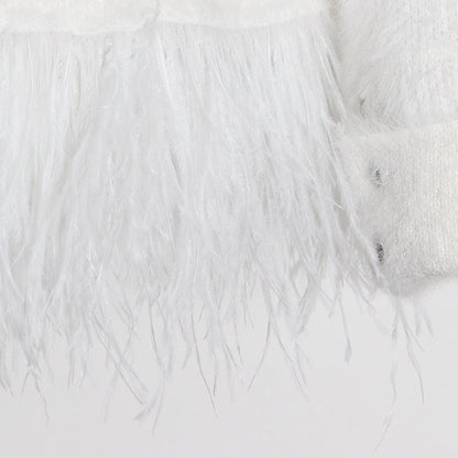 Designed Tassels Short Women Coats