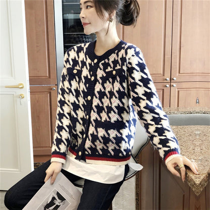 Vintage Knitted Short Cardigans for Women