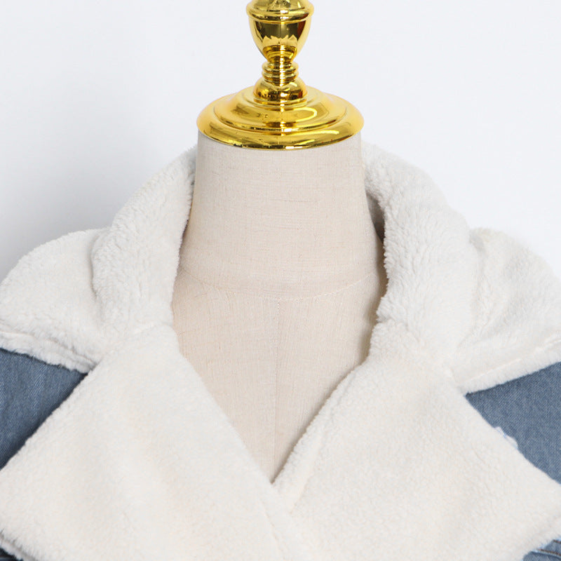 Fashion Sherpa Warm Long Overcoat for Women