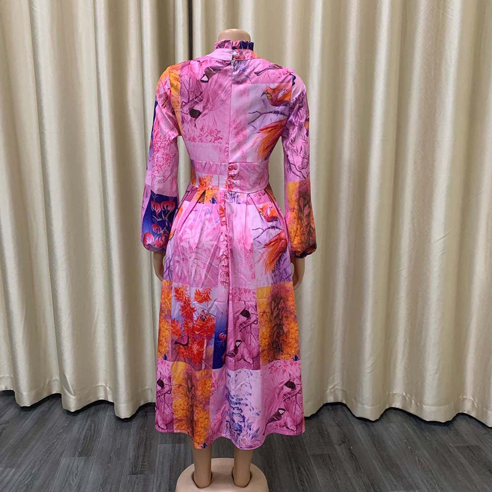 Women High Waist Plus Sizes Women Party Dresses