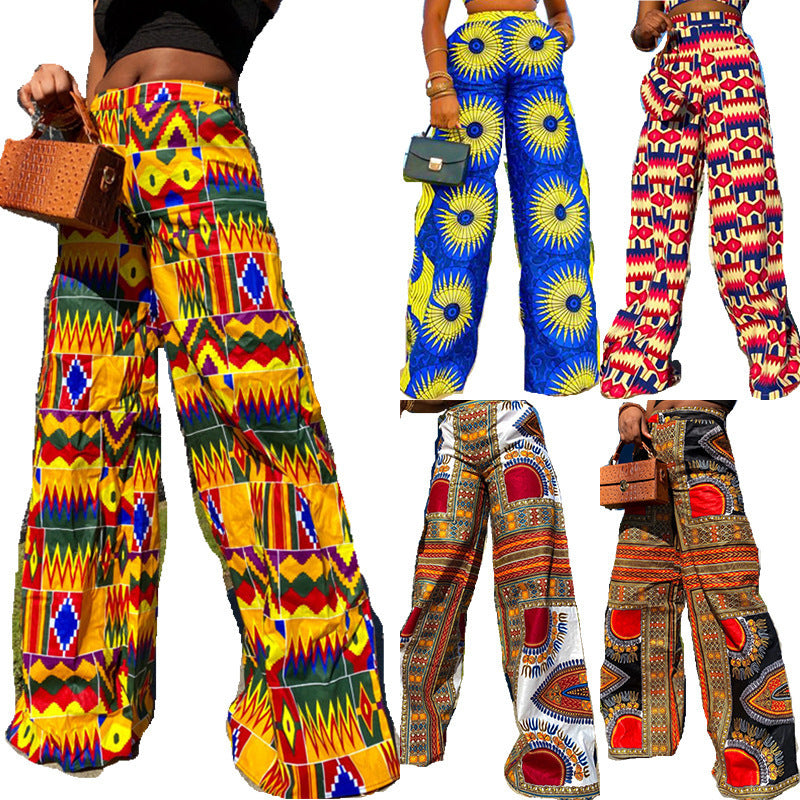Casual High Waist Women Straight Pants