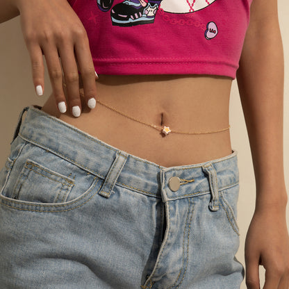 Summer Beach Star Design Metal Waist Chains
