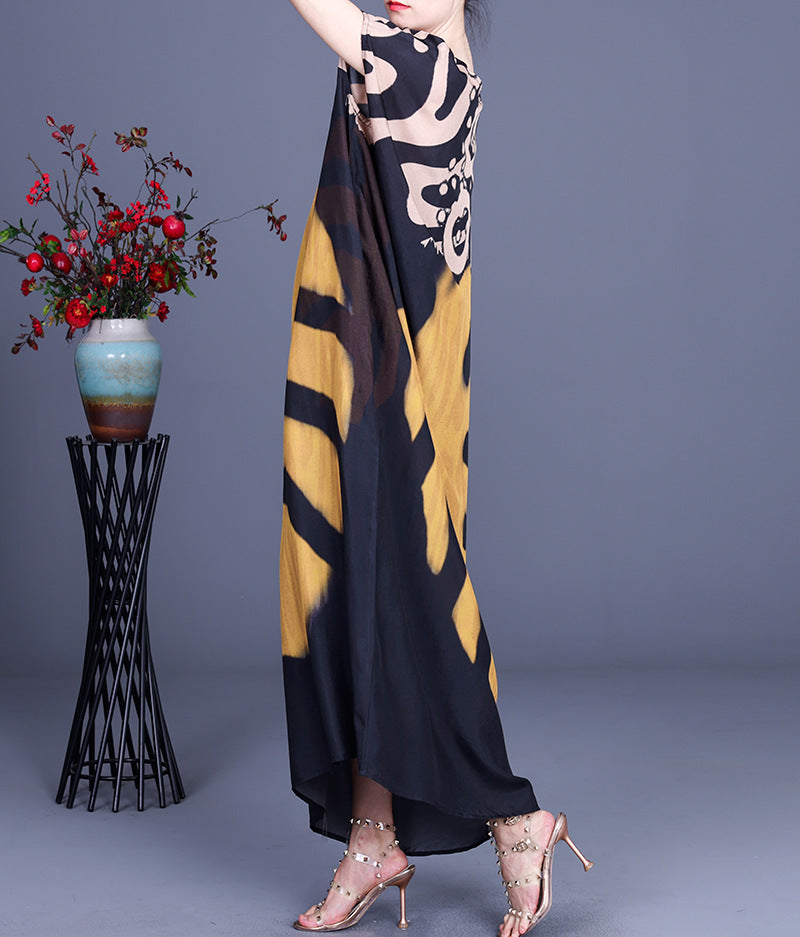Summer Graffiti Romper Plus Sizes Dresses