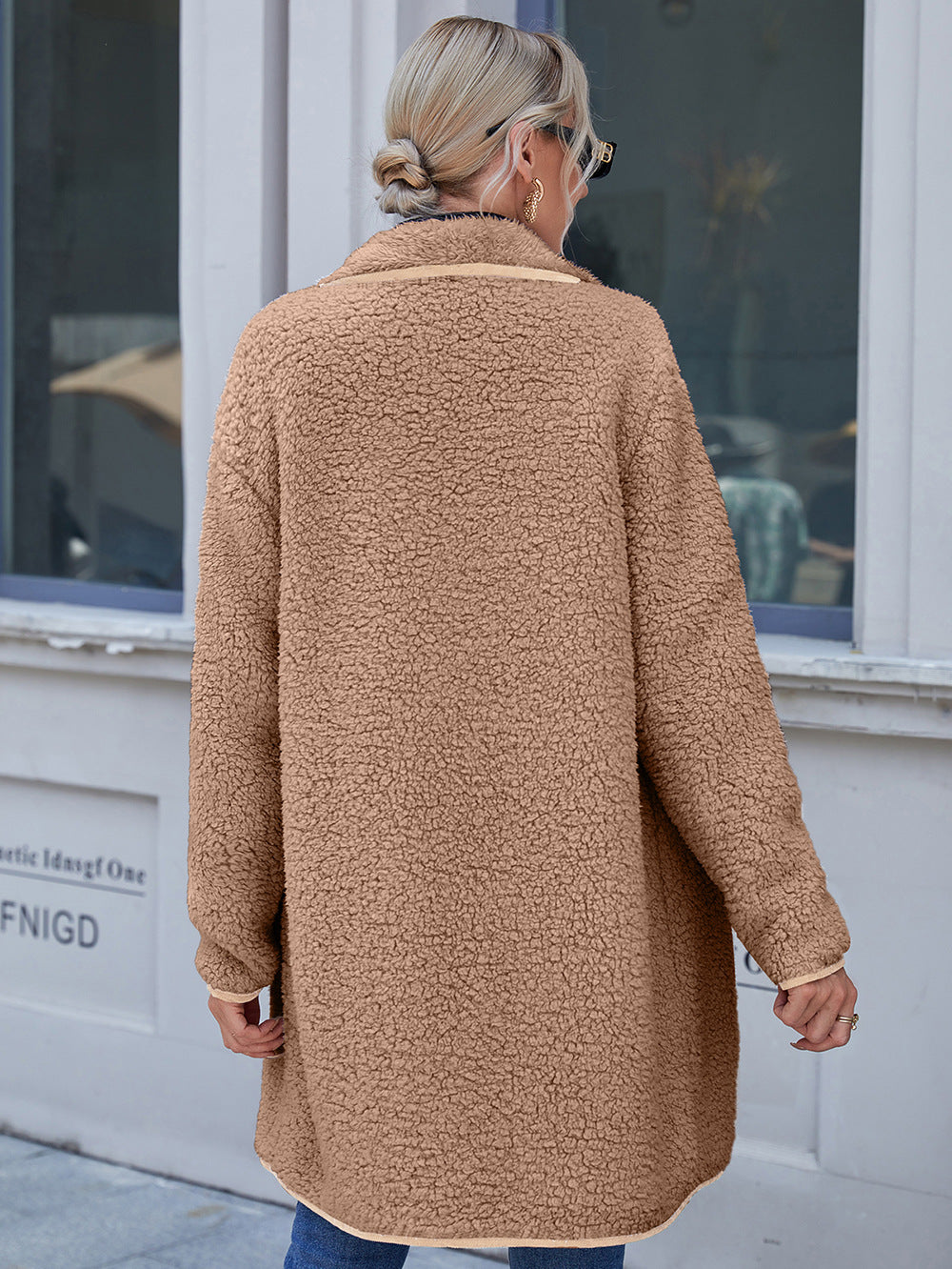 Casual Women Double Sided Woolen Coats