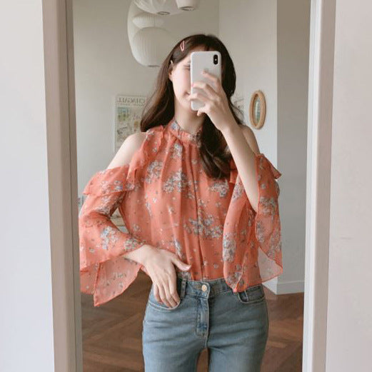 Casual Chiffon Summer Women Shirts