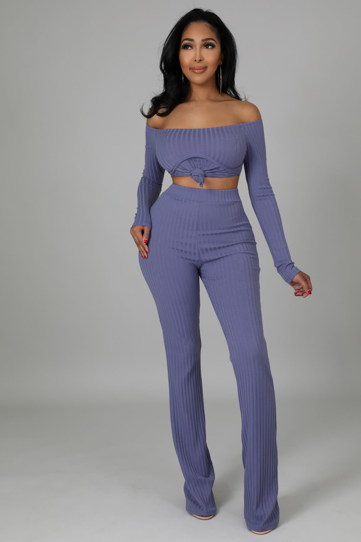 Sexy Knitting Two Pieces Suits for Women