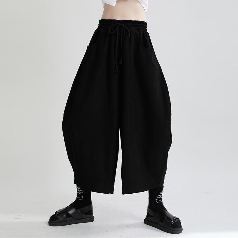 Vintage Women Causal Wide Leg Pants