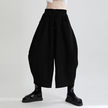 Vintage Women Causal Wide Leg Pants