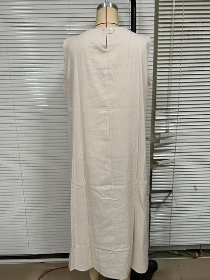 Casual Linen Summer Long Cozy Dresses