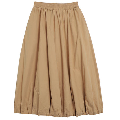 Casual Summer High Waist Women A Line Dresses