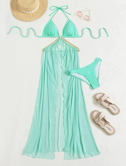 Sexy 3pcs Women Bikini Swimsuits