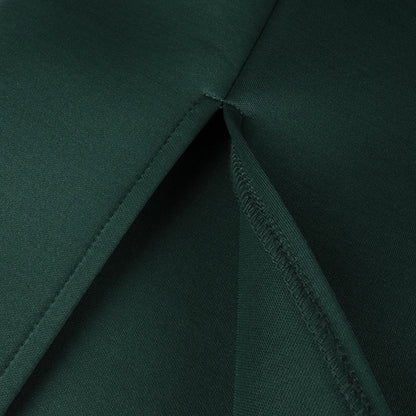 Sexy Ruffled Short Sleeves Women Green Evning Party Dresses