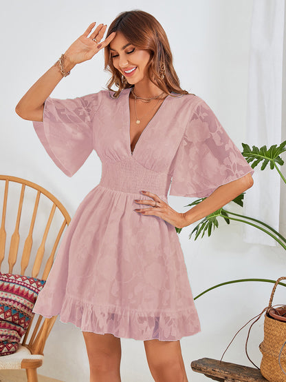 Summer Chiffon Summer A Line Short Dresses