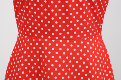 Vintage Polk Dot Women Dresses