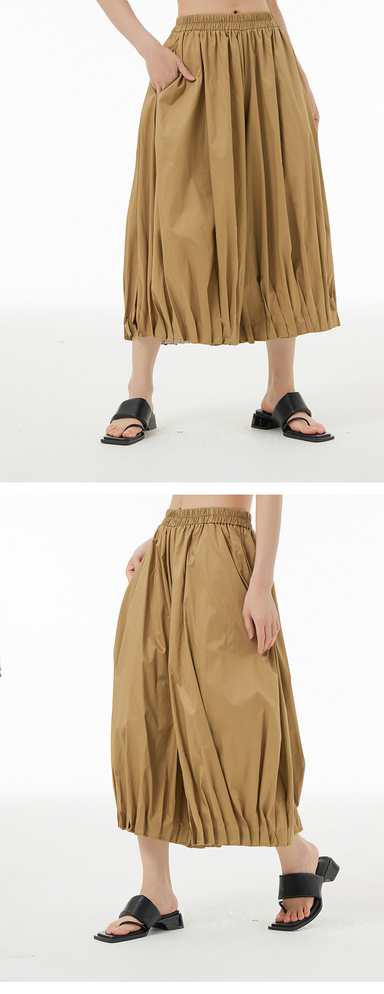 Designed Summer Plus Sizes Cropped Pants